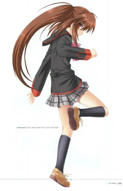 Para karakter Little Busters yang penuh warna dan unik