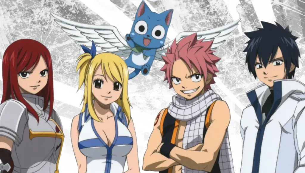 Para Karakter Fairy Tail Berkumpul