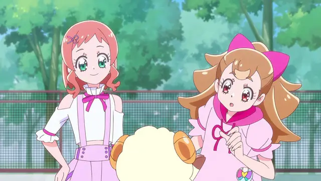 Gambar yang menggambarkan persahabatan para Pretty Cure