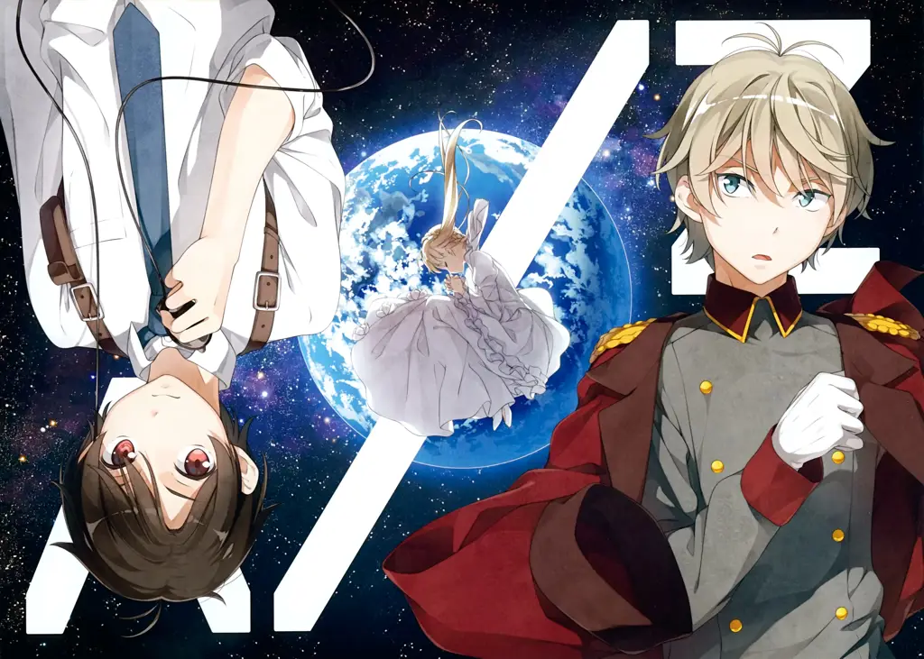 Inaho Kaizuka dan Slaine Troyard dalam Aldnoah.Zero