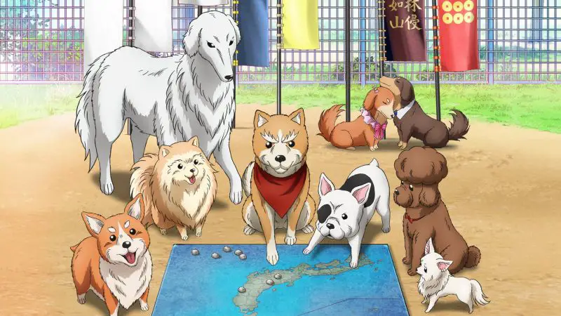 Anjing anime yang menjadi teman setia karakter utama