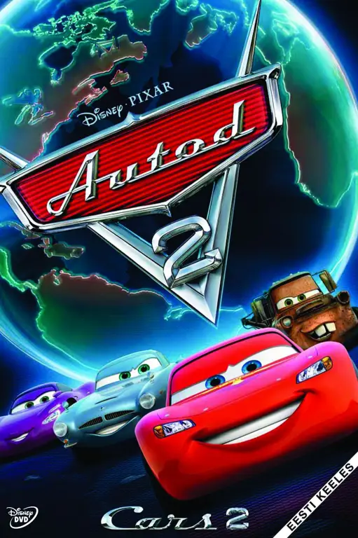 Mater dan Lightning McQueen di Cars 2