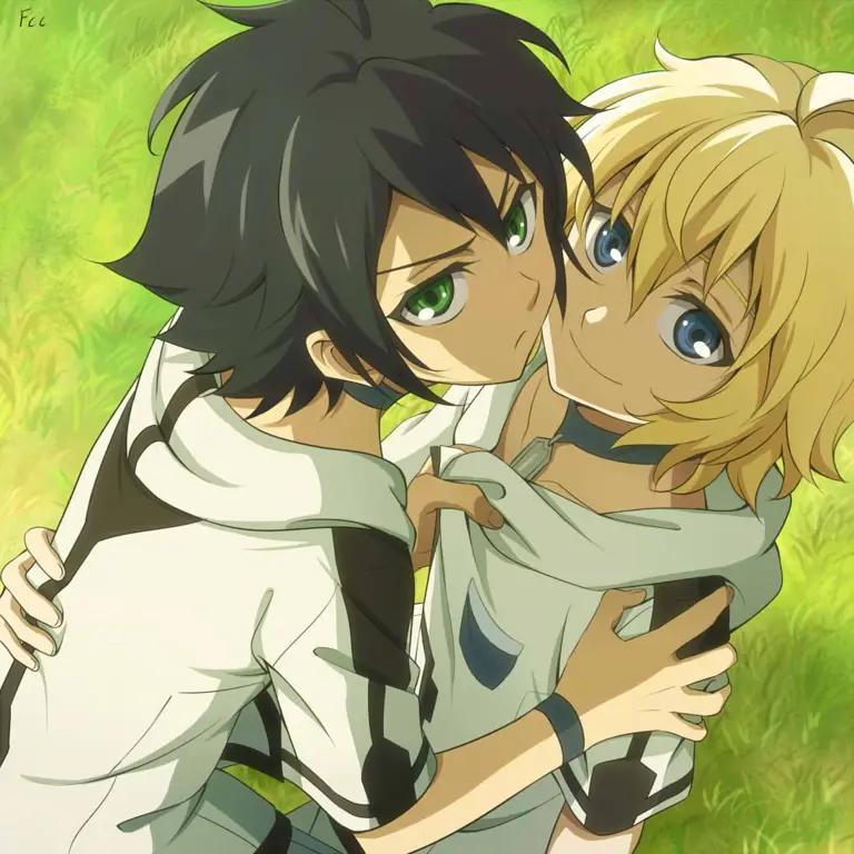 Yuichiro dan Mikaela dari Owari no Seraph