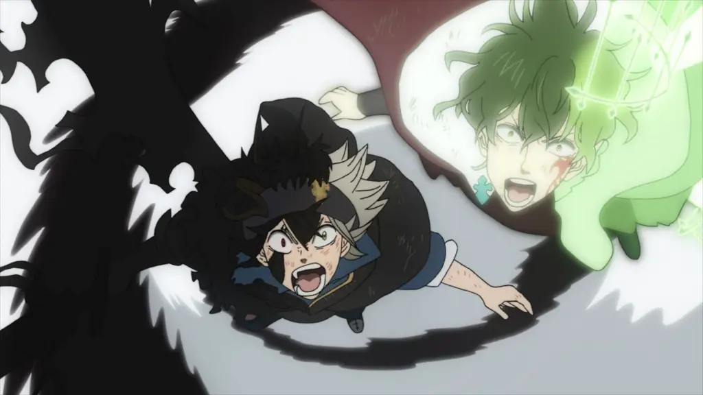 Gambar Yuno dan Asta dari Black Clover