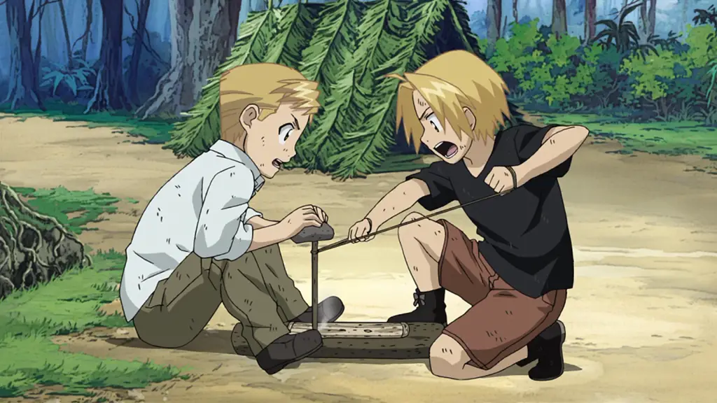 Edward dan Alphonse Elric, dua bersaudara protagonis dalam FMA:B