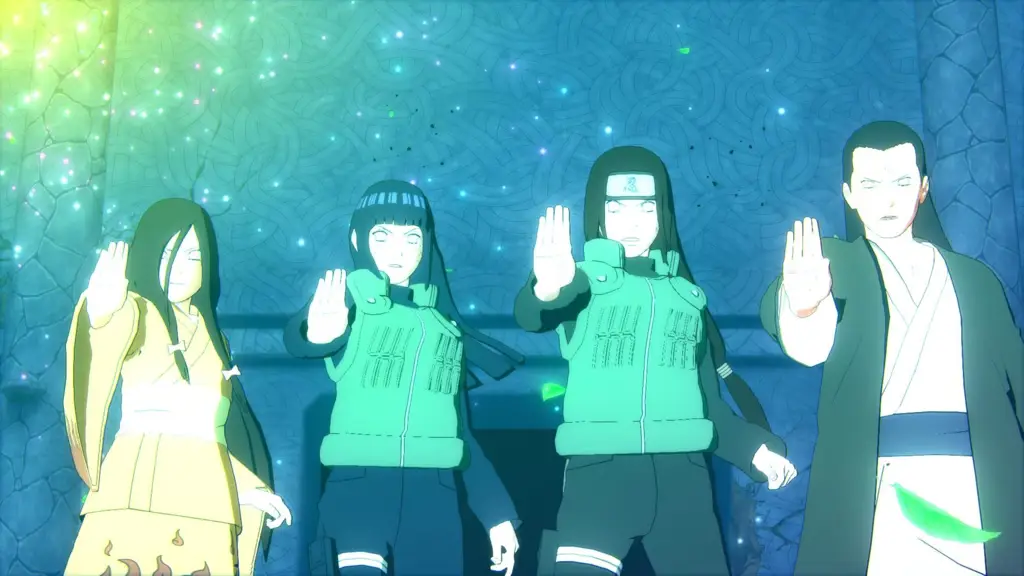 Hanabi dan Hinata Hyuga bersama