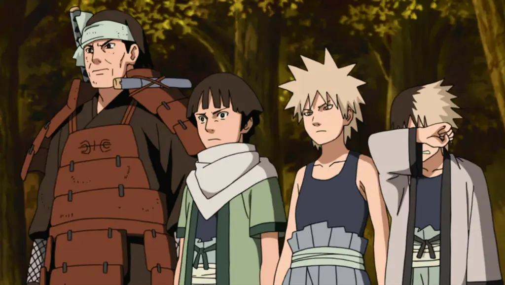 Hashirama dan Tobirama kecil bermain bersama