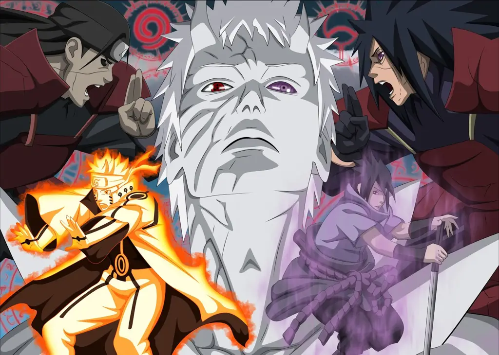 Adegan perang besar dalam anime Naruto Shippuden