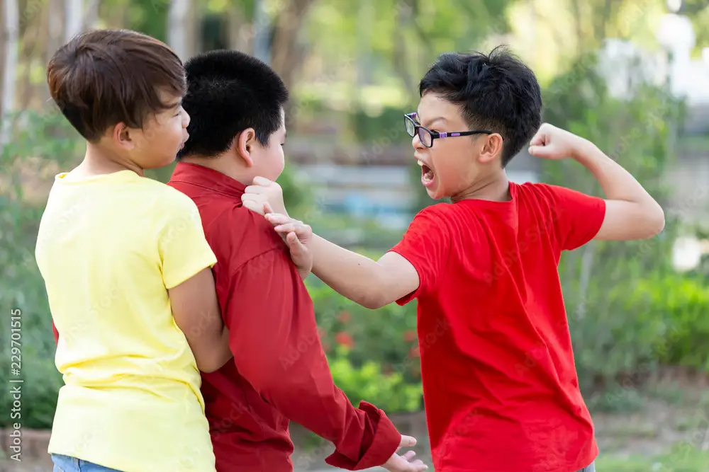 Seorang anak yang di-bully melawan balik