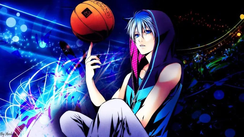 Gambar pertandingan basket anime