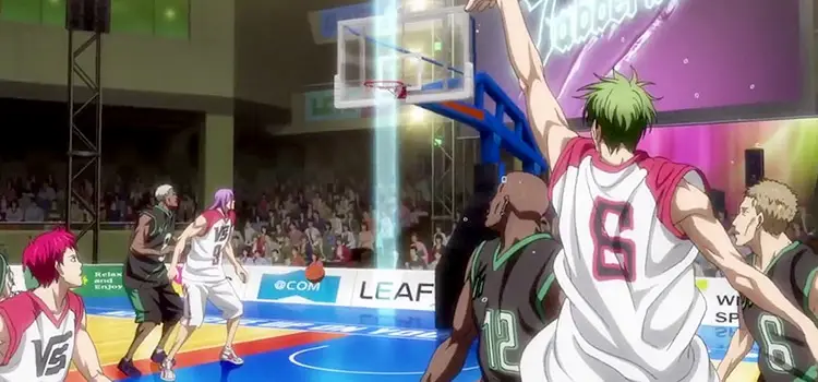 Adegan basket dari anime