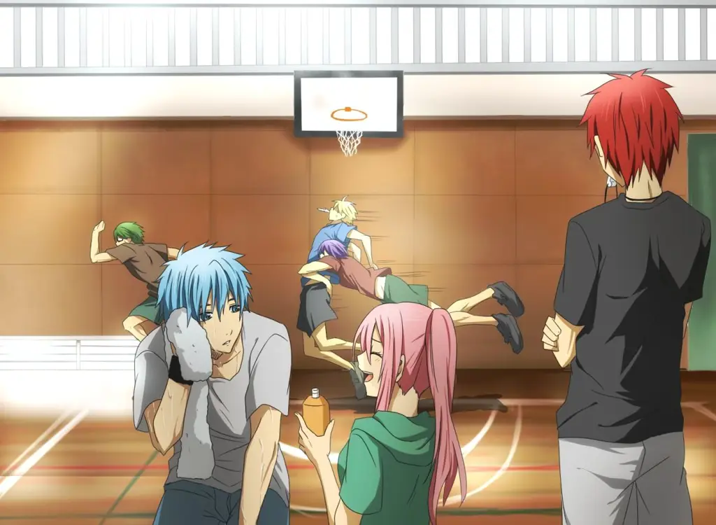 Adegan aksi menegangkan dalam film Kuroko no Basket