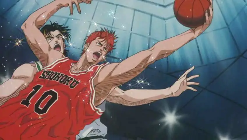 Gambar pertandingan final Slam Dunk