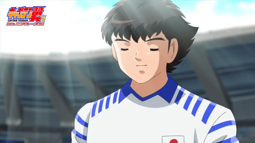 Adegan pertandingan sengit dari Captain Tsubasa Season 2