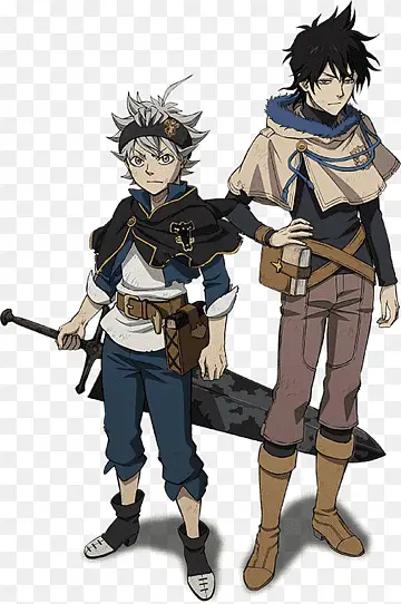 Asta dan Yuno dalam pertarungan sengit di Black Clover 330