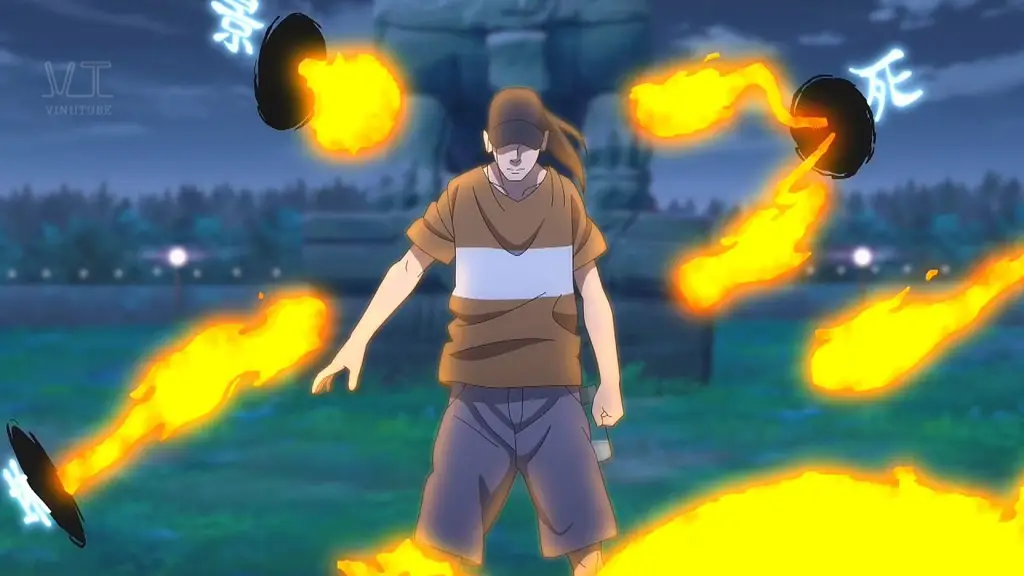 Pertarungan Dewa yang Spektakuler Adegan pertarungan epik antar dewa dalam anime