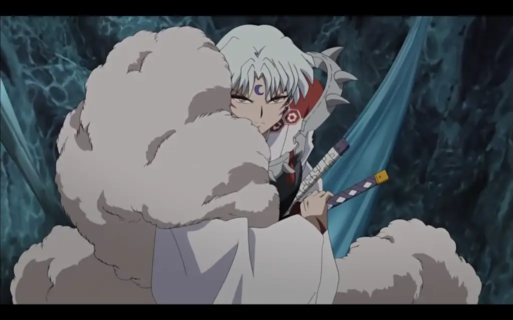 Gambar pertarungan Inuyasha dan Sesshomaru