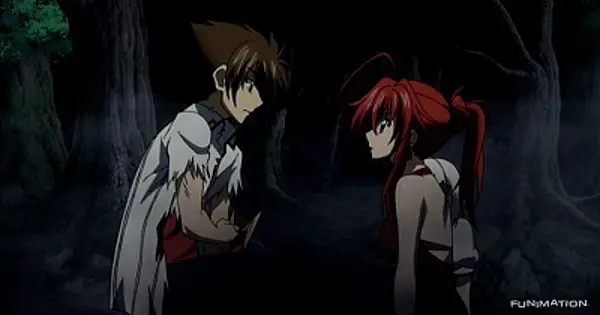 Adegan pertarungan seru di High School DxD