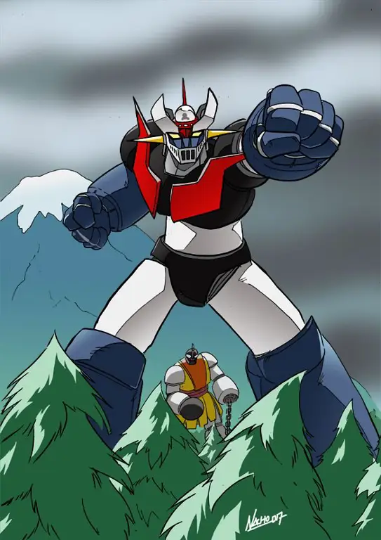 Mazinger Z melawan musuh besarnya