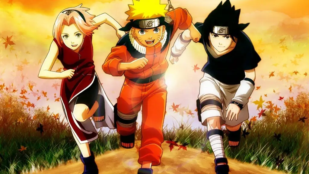 Pertarungan epik antara Naruto dan Sasuke Naruto dan Sasuke sedang bertarung sengit