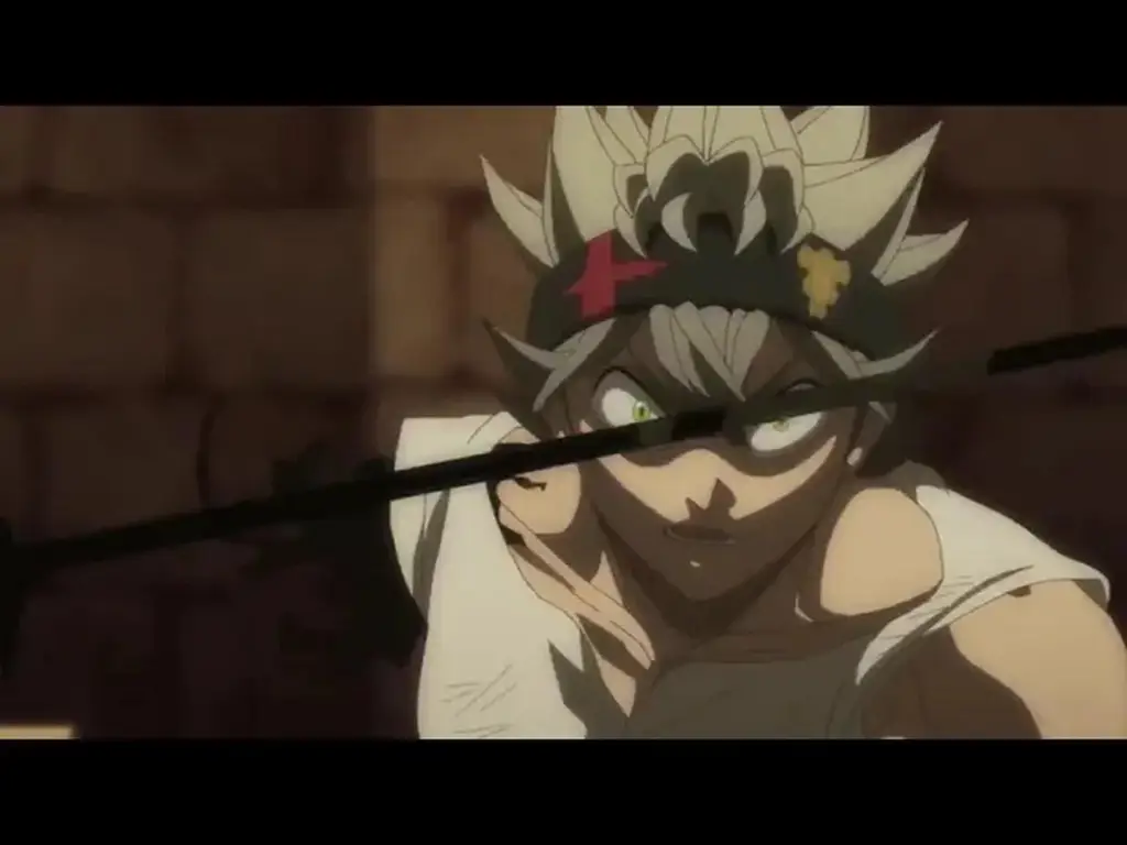 Asta bertarung dengan kekuatan penuh dalam Black Clover episode 70