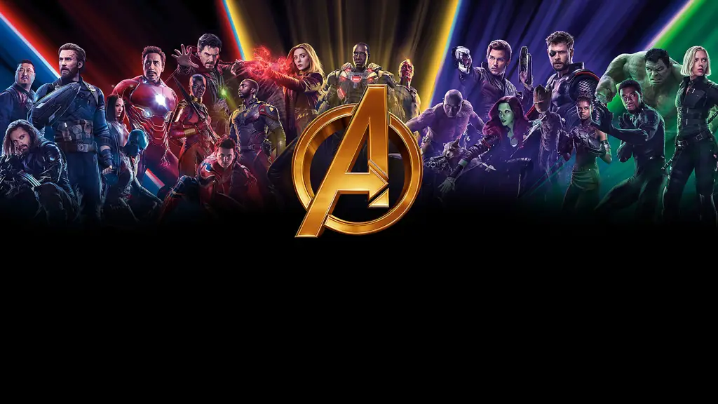 Wallpaper animasi Avengers 4k yang menampilkan pertarungan epik