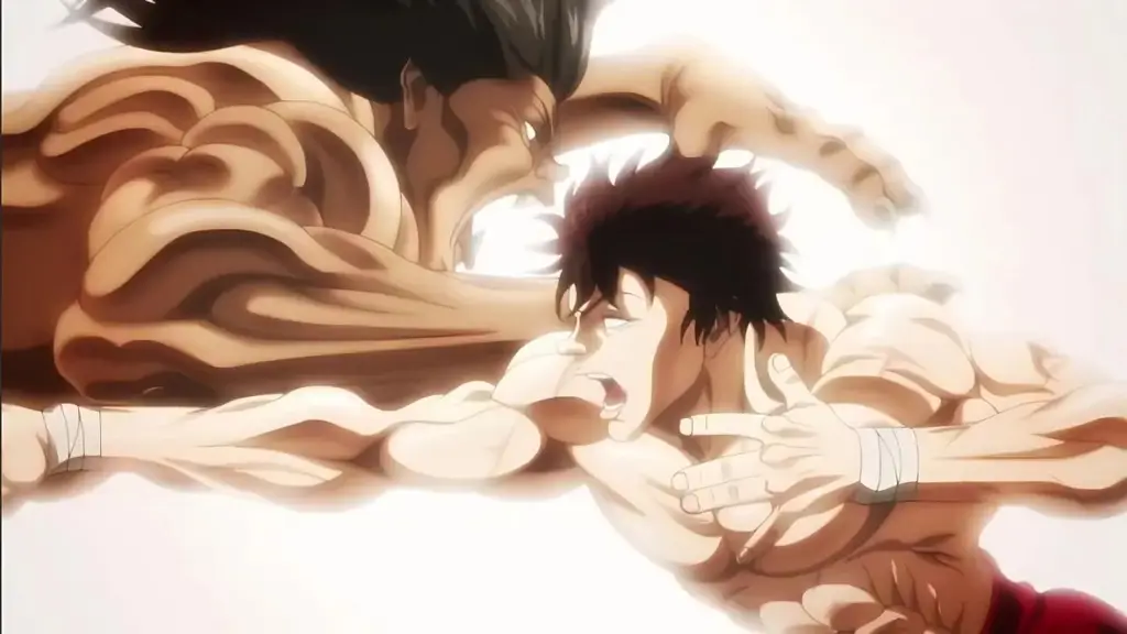 Adegan pertarungan seru dari Baki Hanma season 2