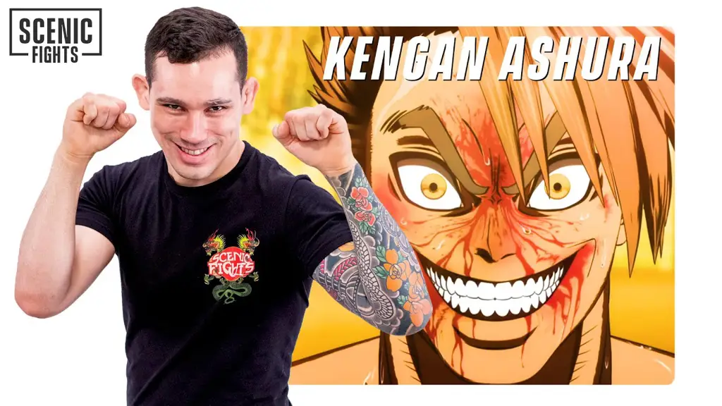 Adegan pertarungan seru di anime Kengan Ashura