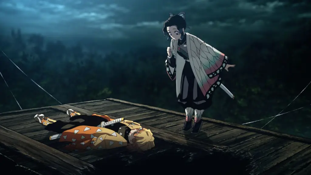 Adegan pertarungan seru dari Kimetsu no Yaiba 19