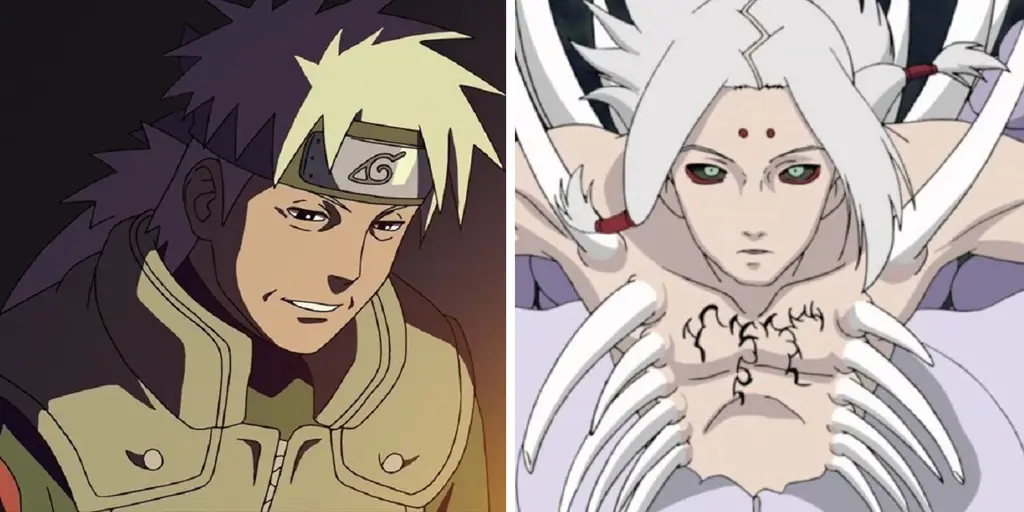 Gambar para karakter Naruto Shippuden sedang bertarung