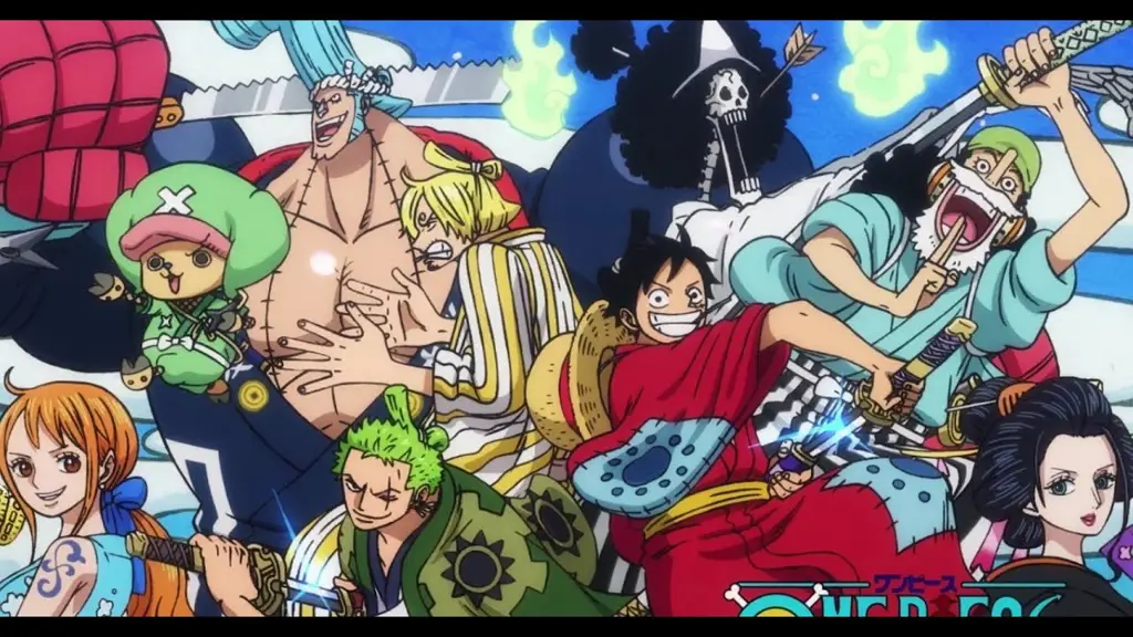 Gambar pertarungan epik di Arc Wano One Piece