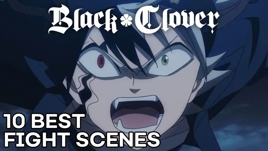 Adegan pertarungan seru di Black Clover