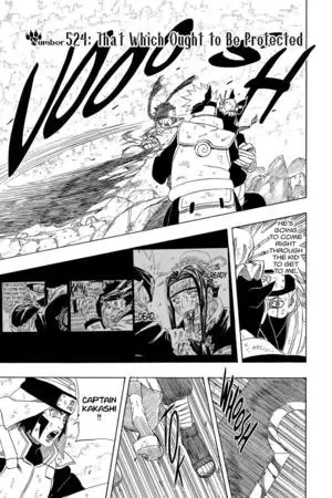 Gambar pertarungan epik di komik Naruto chapter 500