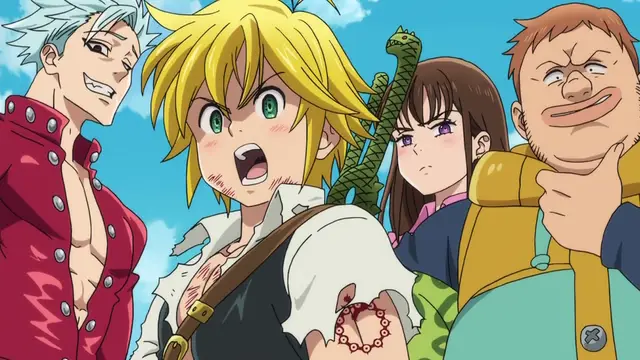 Pertarungan Epik di Nanatsu no Taizai Adegan aksi seru dari anime Nanatsu no Taizai