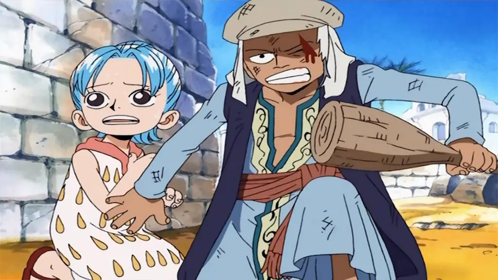 Adegan pertarungan di One Piece episode 100