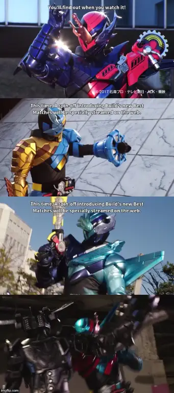 Adegan pertarungan terbaik Kamen Rider Build