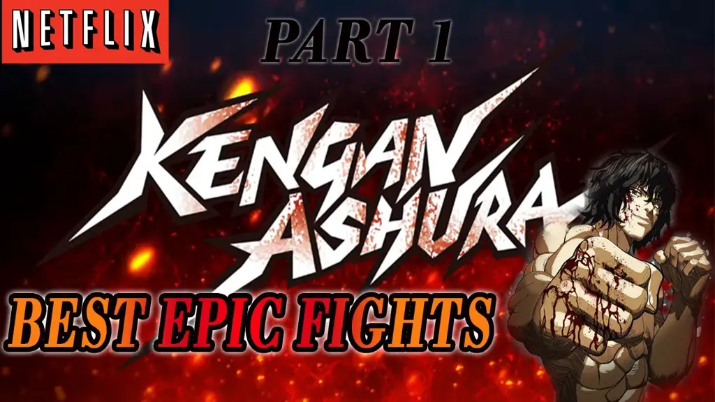 Adegan pertarungan dalam anime Kengan Ashura