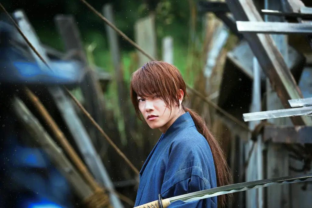 Adegan seru dari film Rurouni Kenshin: Kyoto Inferno