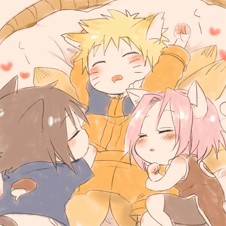 Pertarungan Epik Naruto dan Sasuke Naruto dan Sasuke bertarung dengan sengit