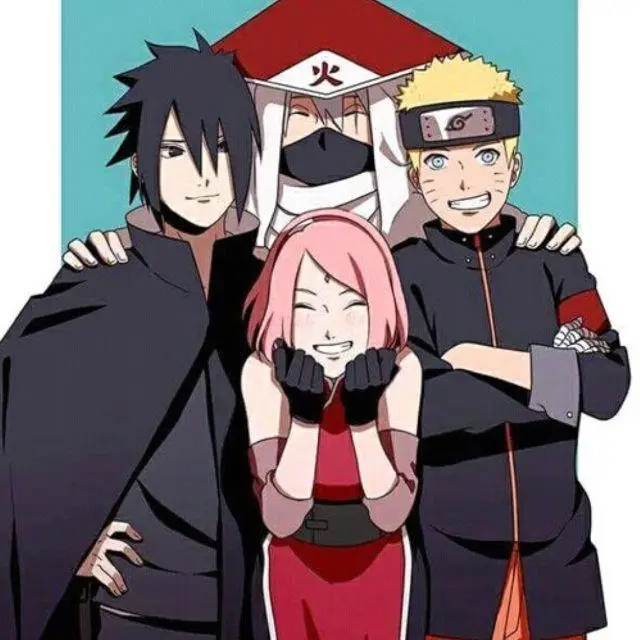 Gambar Naruto dan Sasuke sedang bertarung