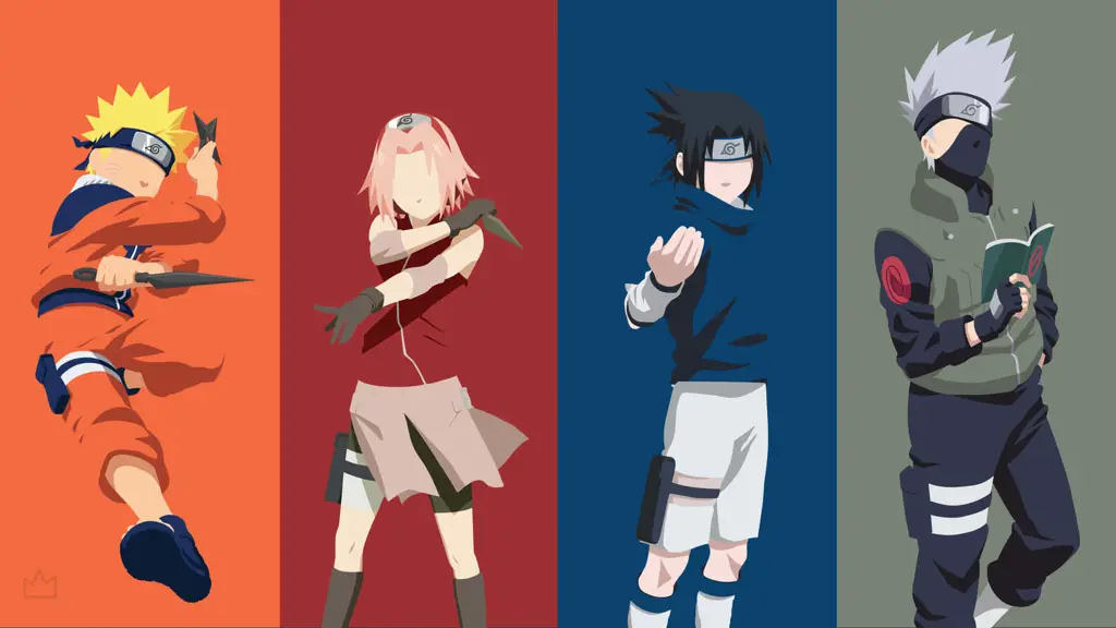 Naruto dan Sasuke bertarung dengan sengit