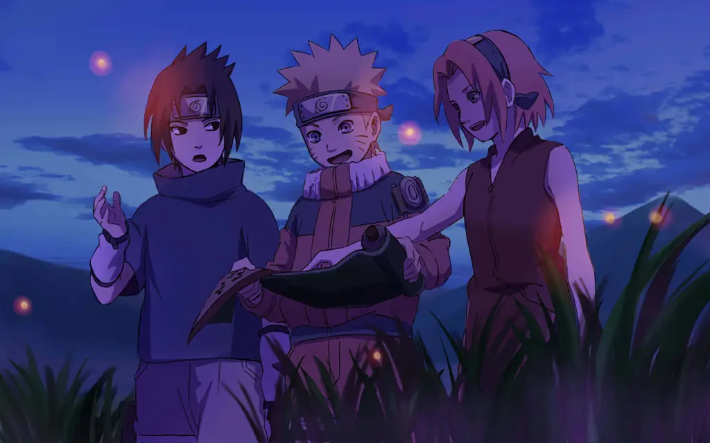 Naruto dan Sasuke bertarung dengan sengit dalam animeindo naruto 470