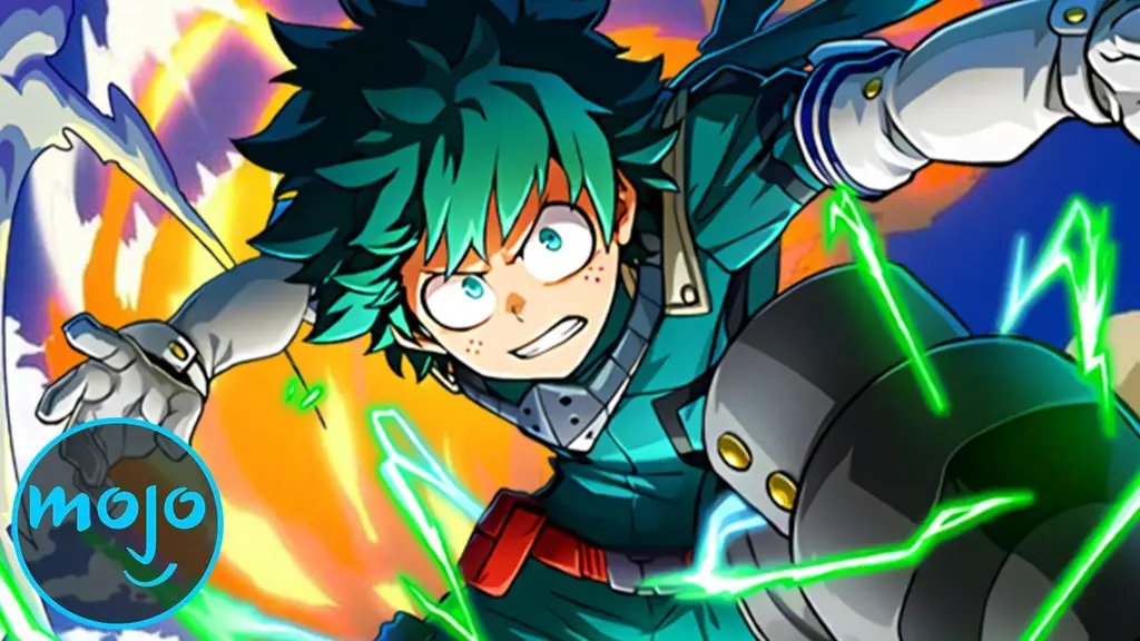 Para karakter Boku no Hero Academia bertarung dengan sengit