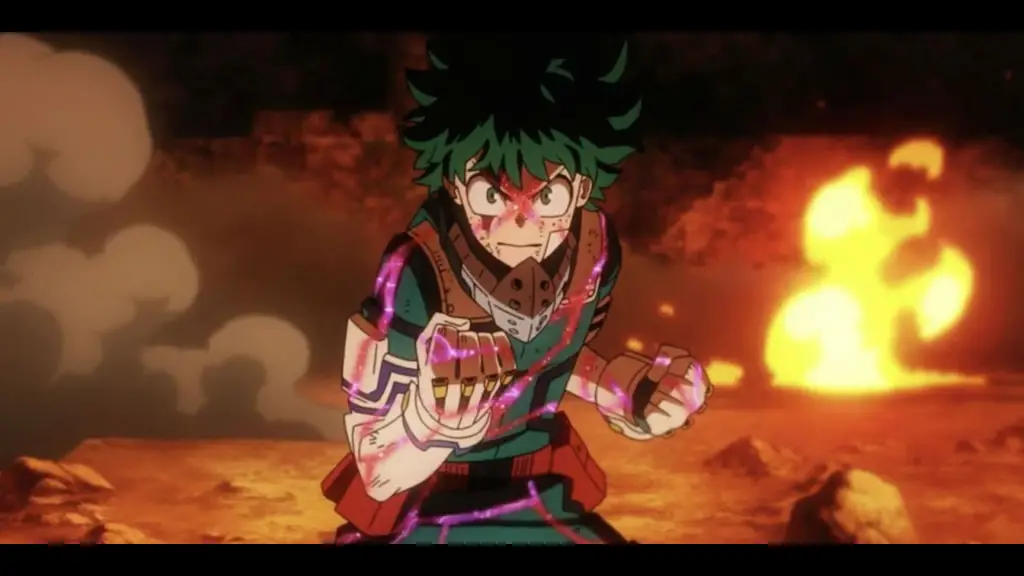 Adegan pertarungan seru dari film Boku no Hero Academia: Heroes Rising