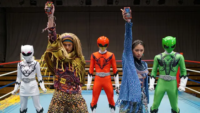 Pertarungan epik para Zyuohger melawan musuh-musuhnya Adegan aksi seru dari Doubutsu Sentai Zyuohger