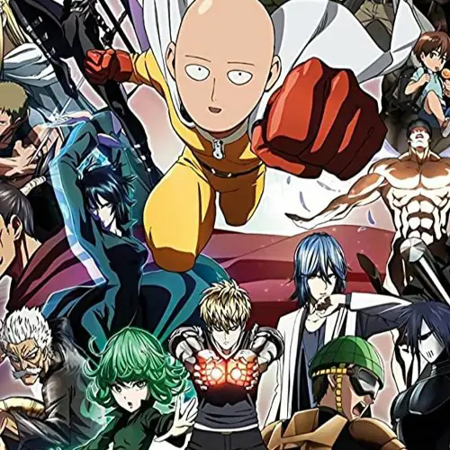 Adegan aksi One Punch Man yang seru