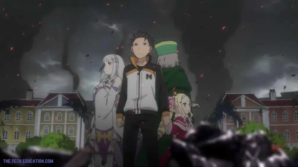 Adegan aksi menegangkan dalam Re:Zero season 2