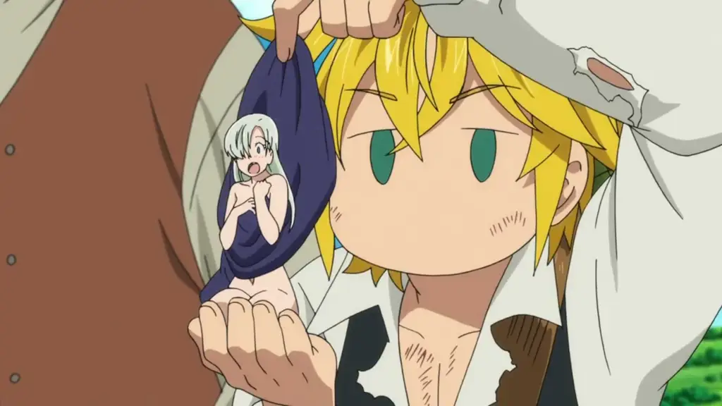 Adegan pertarungan seru dalam anime The Seven Deadly Sins