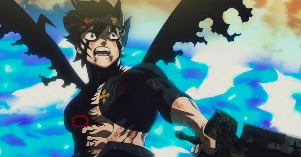 Pertarungan epik yang menegangkan Adegan pertarungan seru di Black Clover