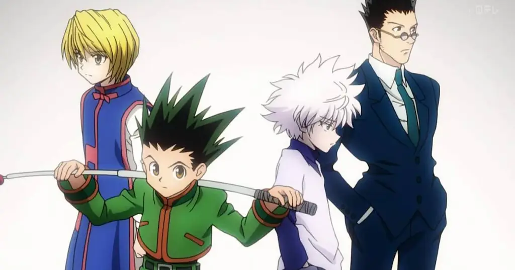 Gambar pertarungan terakhir dalam Hunter x Hunter